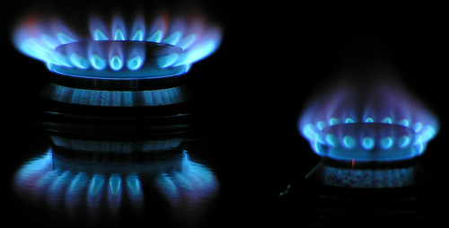 Cocina de gas propano
