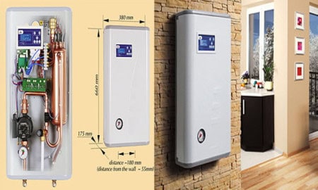 calderas electricas componentes