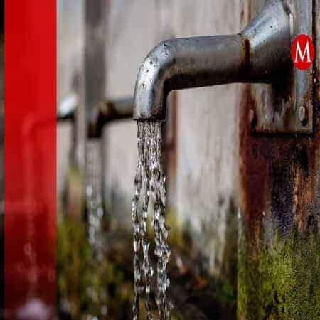 tuberías de agua congeladas