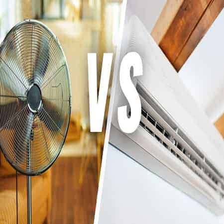 ventilador o aire acondicionado